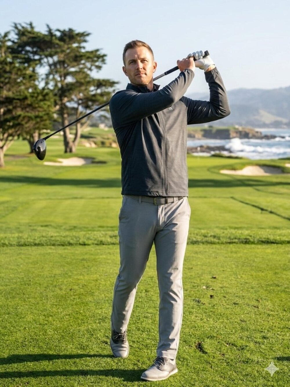 TravisMathew Jacket Mens XL Black Full Zip Golf Windbreaker Lightweight Golf